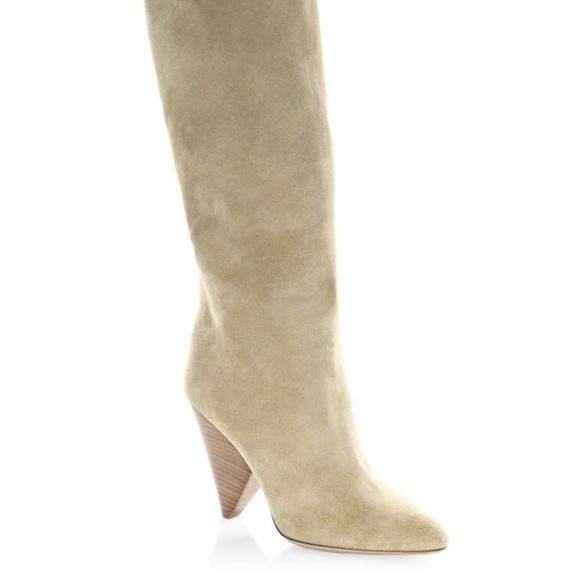 Michael Kors Collection Seude Boots NEVER WORN - Picture 5 of 6